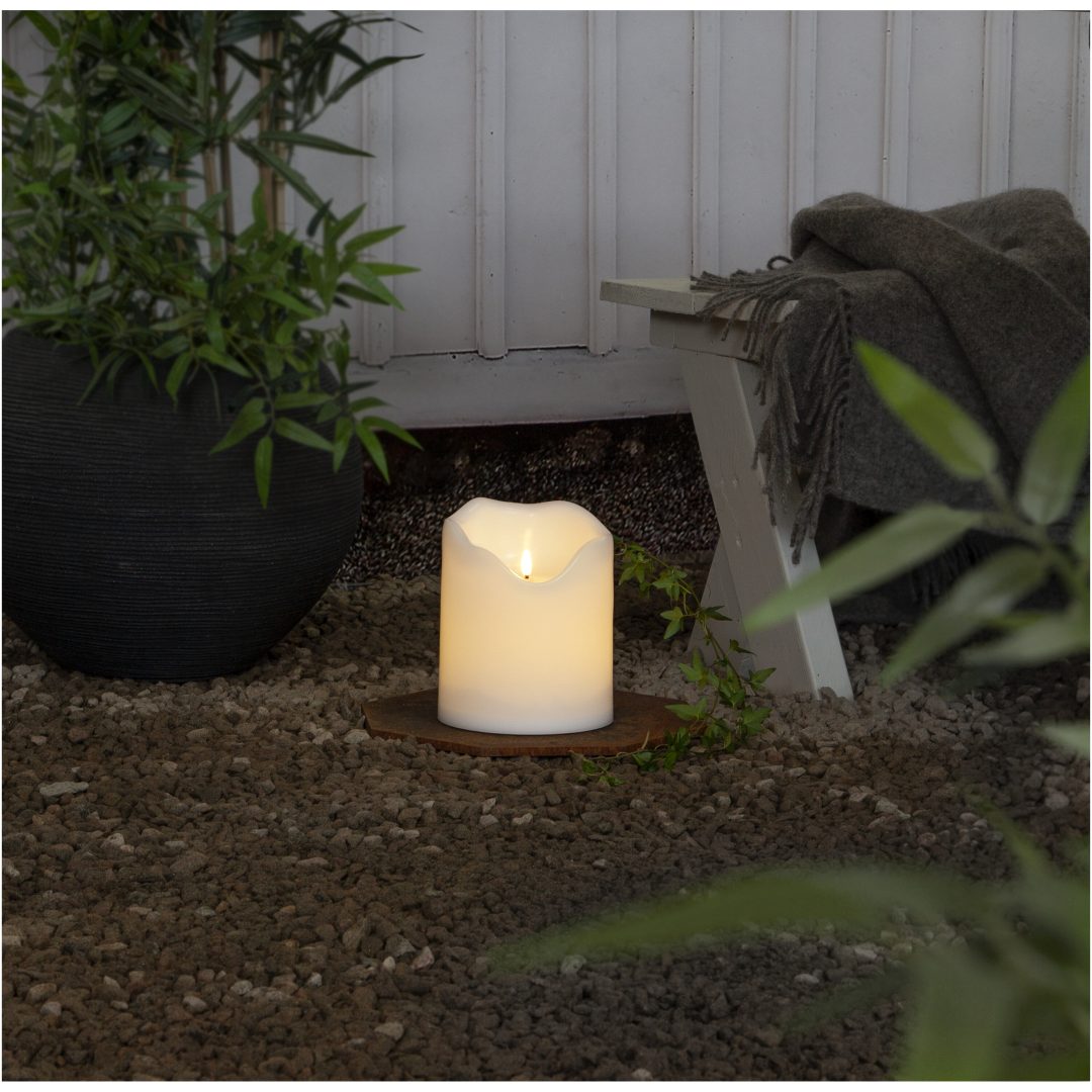 LED Blockljus Flamme Grand Vit Star Trading – bild 19
