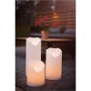 LED Blockljus Flamme Grand Vit Star Trading – miniatyr 2