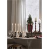 LED Blockljus Flamme Grany Vit Star Trading – miniatyr 8