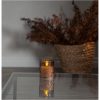 LED-blockljus Flamme Leaf Brun Star Trading – miniatyr 2