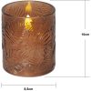 LED-blockljus Flamme Leaf Brun Star Trading – miniatyr 12