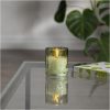 LED-blockljus Flamme Leaf Grön Star Trading – miniatyr 2