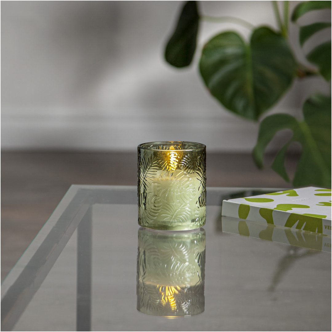 LED Blockljus Flamme Leaf STAR TRADING – bild 3
