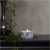 LED Blockljus Flamme Marble Grå Star Trading – miniatyr 6