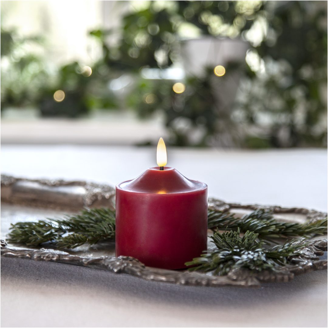 LED Blockljus Flamme Röd Star Trading – bild 8