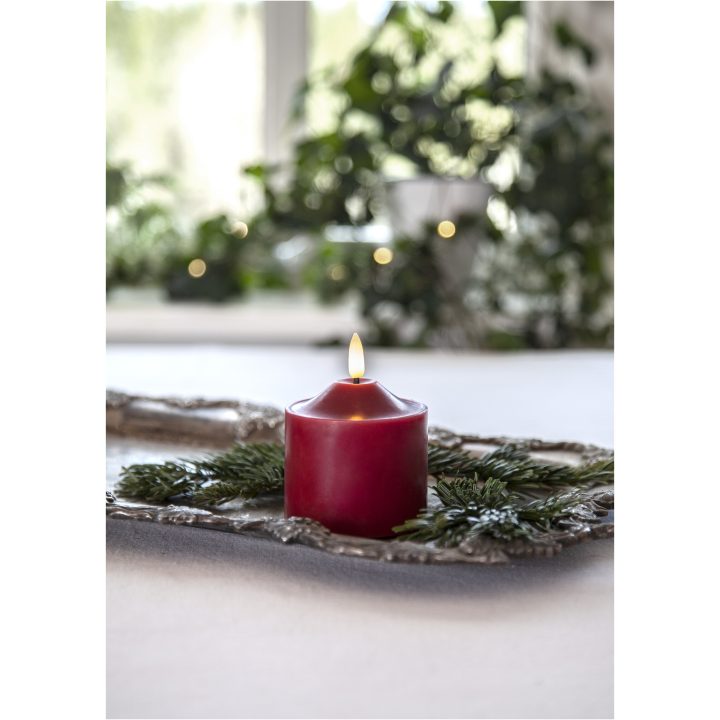 LED Blockljus Flamme Röd Star Trading – bild 6