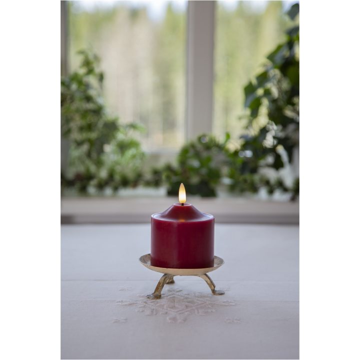 LED Blockljus Flamme Röd Star Trading – bild 5