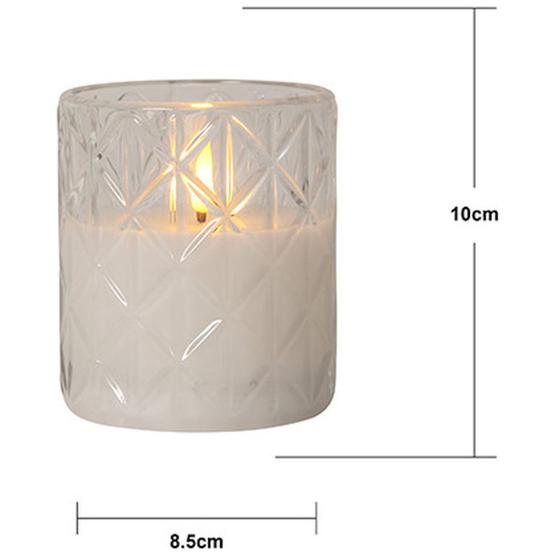 LED Blockljus Flamme Romb Transparent Star Trading – bild 16