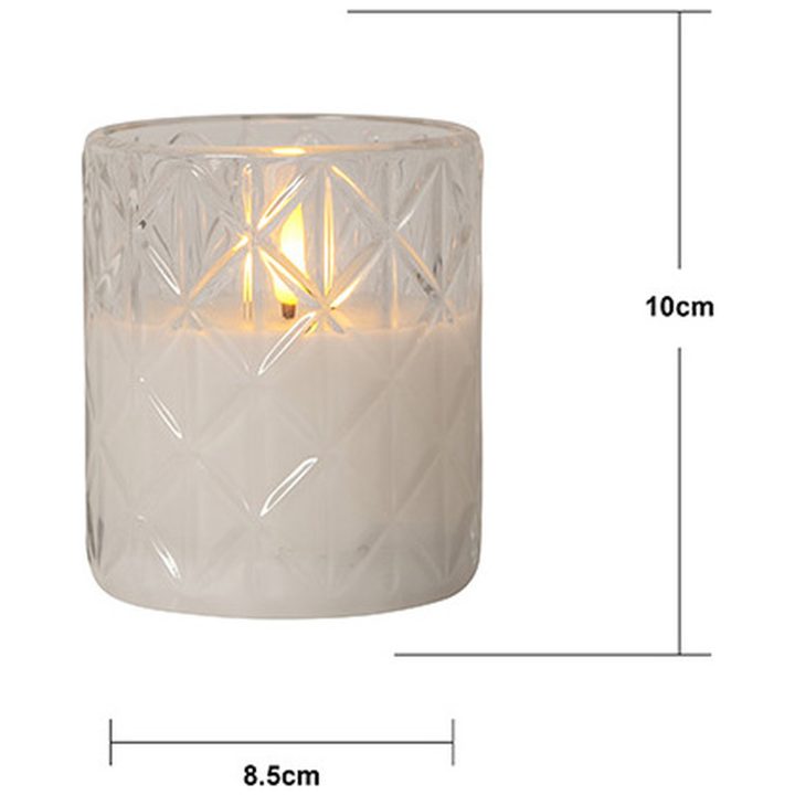 LED Blockljus Flamme Romb Transparent Star Trading – bild 16