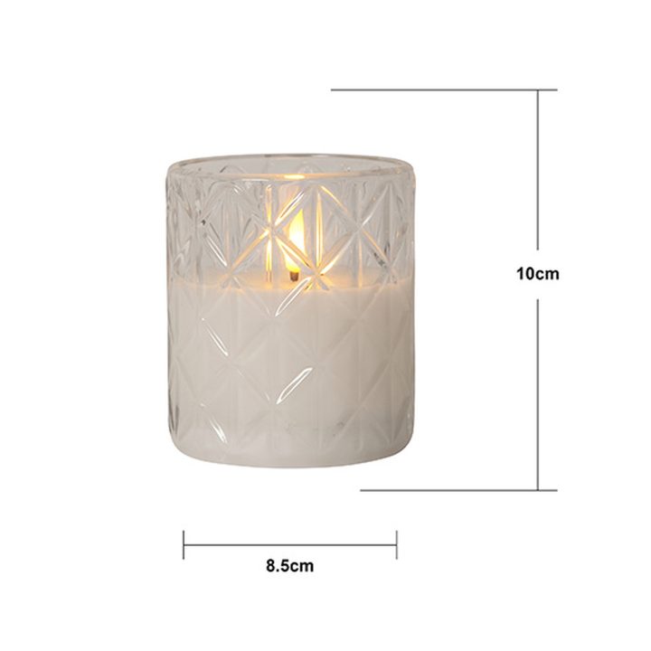 LED Blockljus Flamme Romb Transparent Star Trading – bild 17