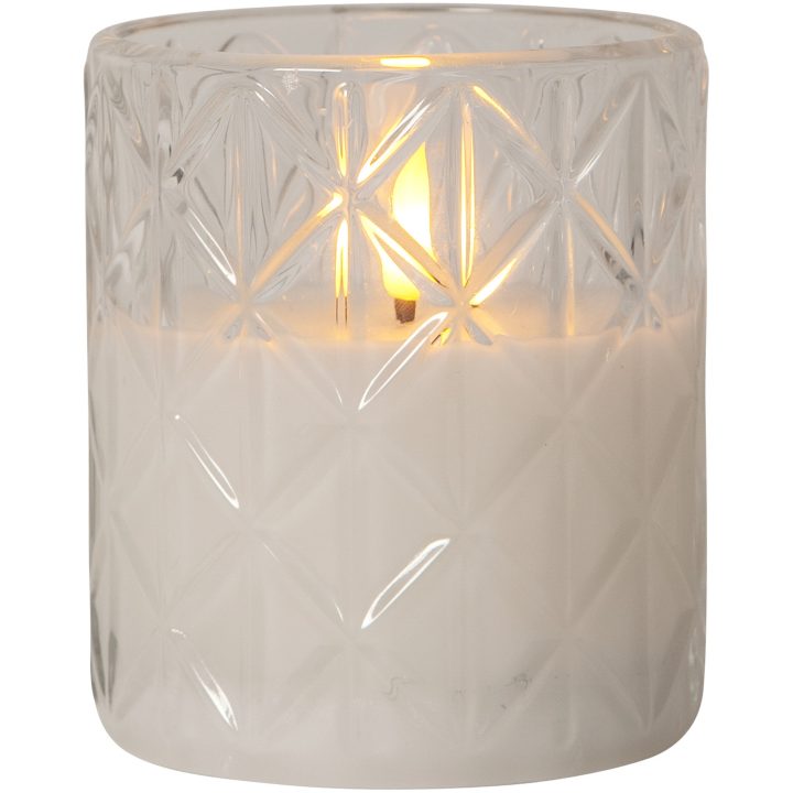 LED Blockljus Flamme Romb Transparent Star Trading – bild 5