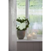 LED Blockljus Flamme Romb Transparent Star Trading