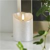 LED Blockljus Flamme Rustic Silver Star Trading – miniatyr 5