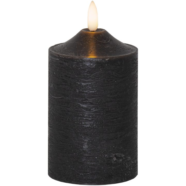 LED Blockljus Flamme Svart Star Trading – bild 8