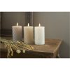 LED Blockljus Flamme Swirl Grå Star Trading – miniatyr 2