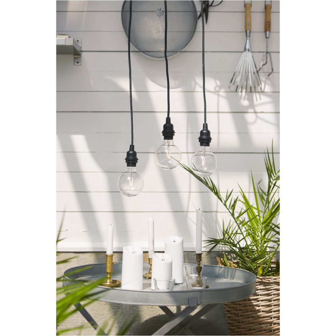 LED Blockljus Flamme Vit Star Trading – bild 45