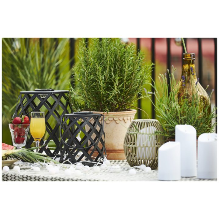 LED Blockljus Flamme Vit Star Trading – bild 8