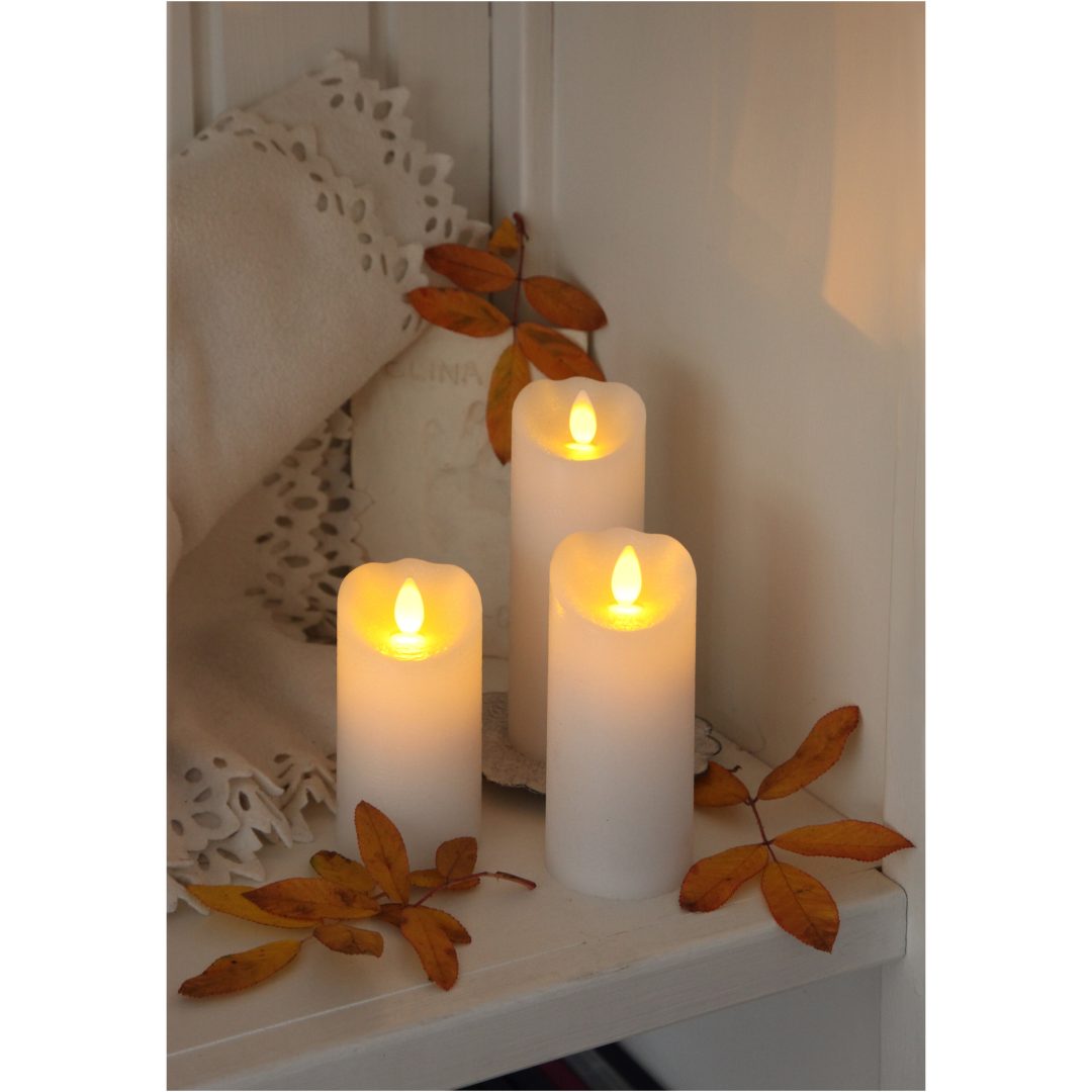 LED Blockljus Glow Vit Star Trading – bild 5