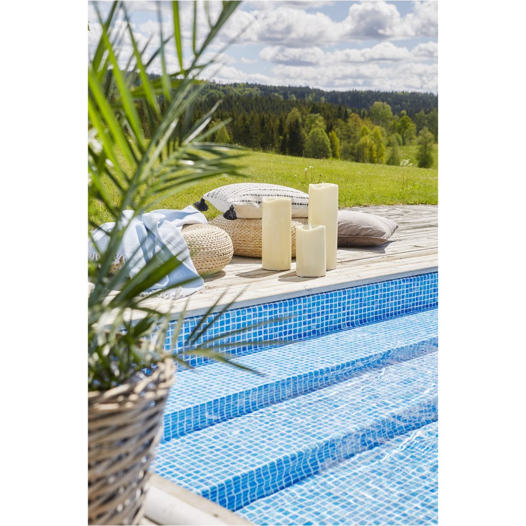 LED Blockljus Grande Beige Star Trading – bild 6