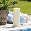LED Blockljus Grande Beige Star Trading – miniatyr 5