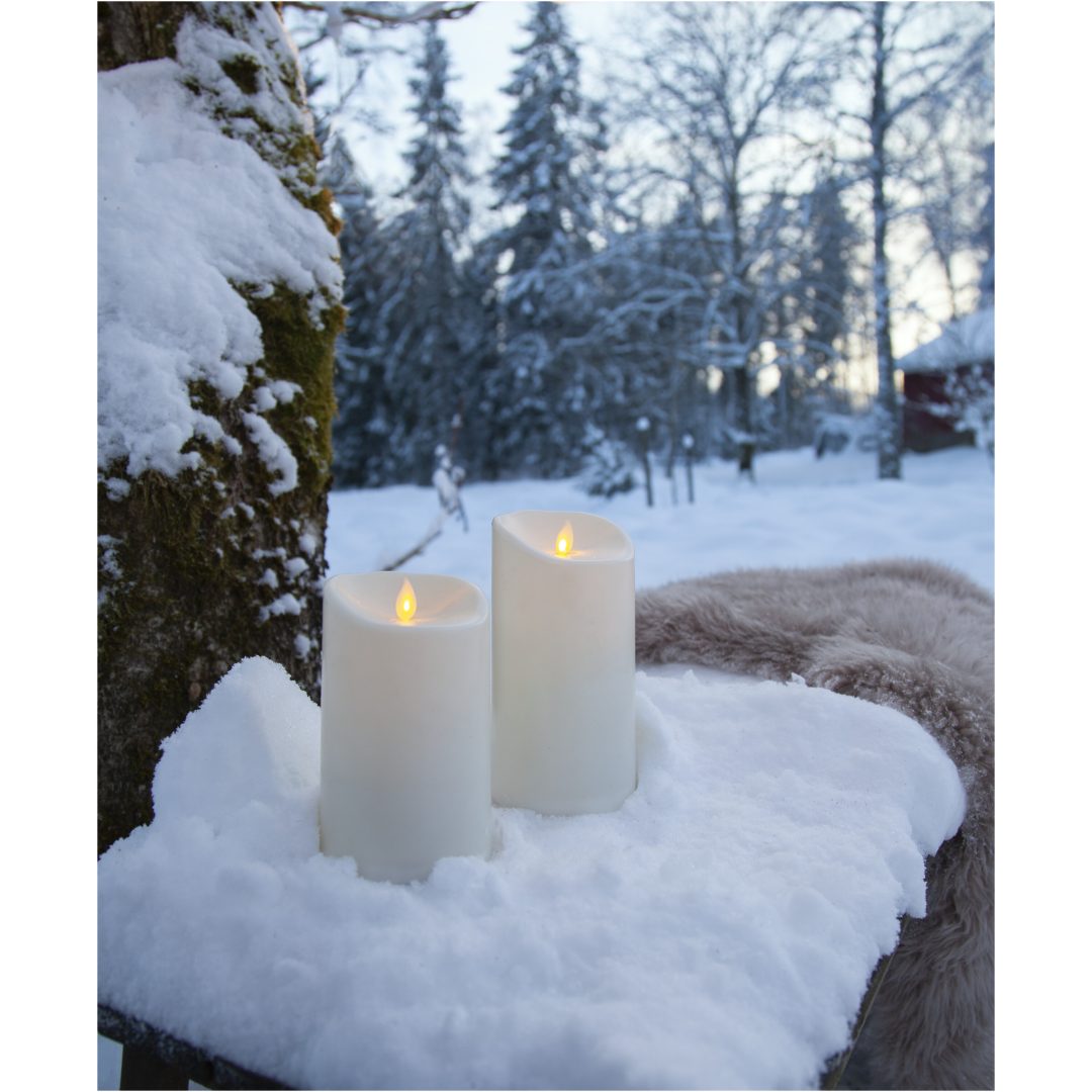 LED Blockljus M-Twinkle Elfenben Star Trading – bild 3