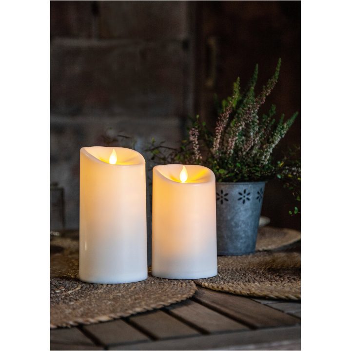 LED Blockljus M-Twinkle Elfenben Star Trading – bild 3