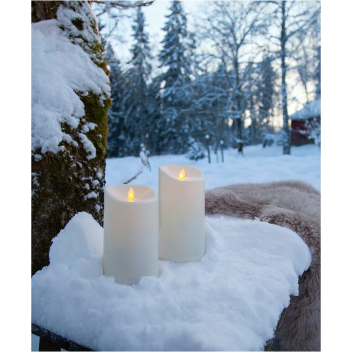 LED Blockljus M-Twinkle Elfenben Star Trading – bild 2