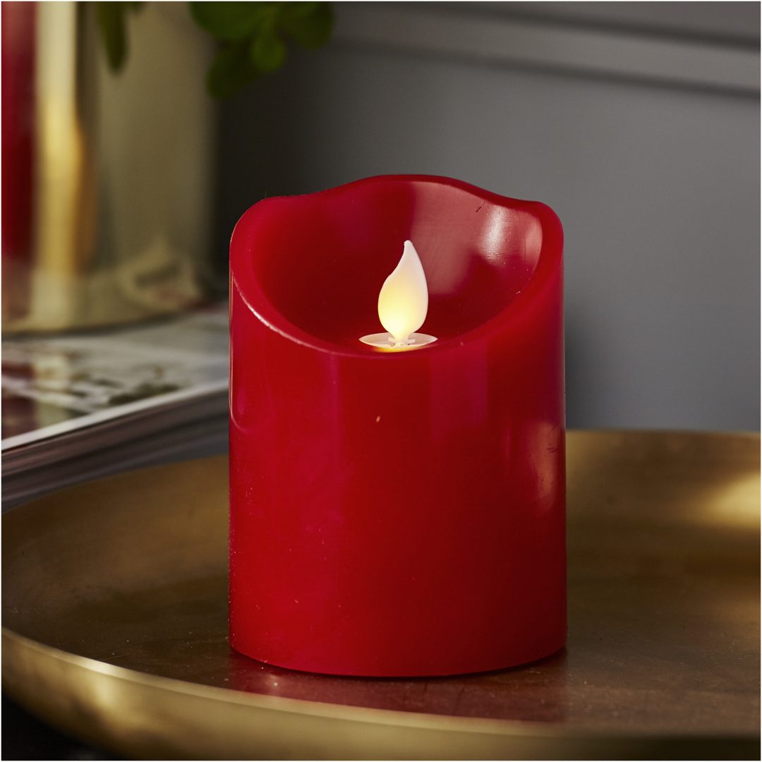LED Blockljus M-Twinkle Röd Star Trading – bild 5