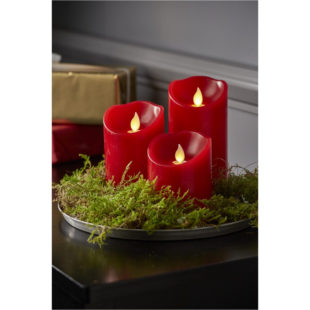 LED Blockljus M-Twinkle Röd Star Trading – bild 4