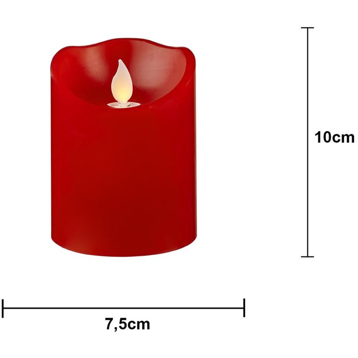 LED Blockljus M-Twinkle Röd Star Trading – bild 7