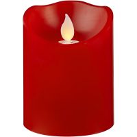 LED Blockljus M-Twinkle Röd Star Trading
