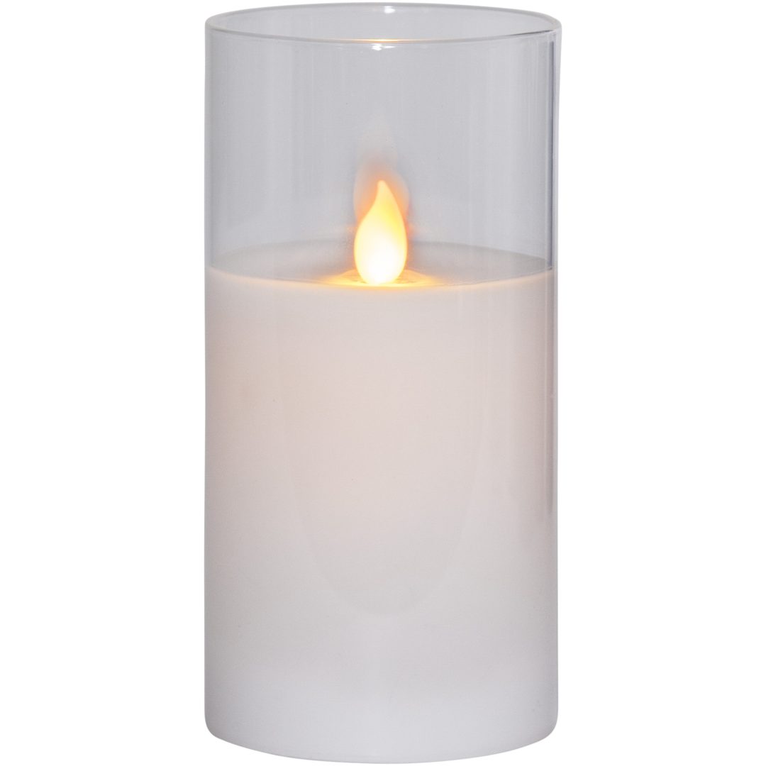 LED Blockljus M-Twinkle Transparent Star Trading