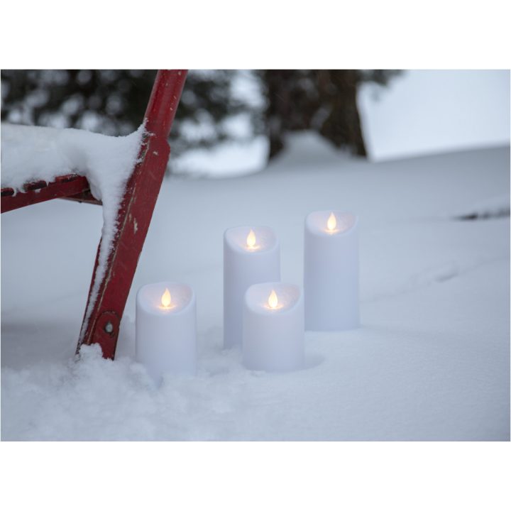 LED Blockljus M-Twinkle Vit Star Trading – bild 4