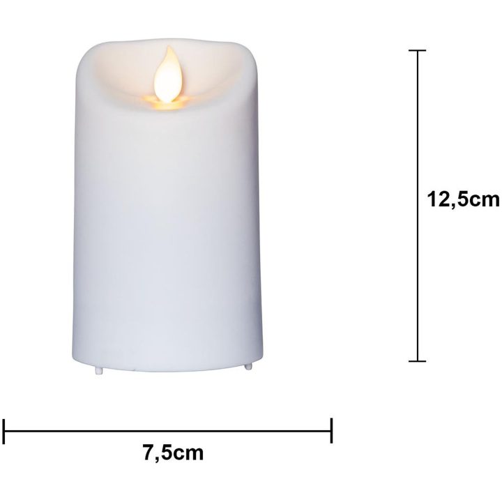 LED Blockljus M-Twinkle Vit Star Trading – bild 10