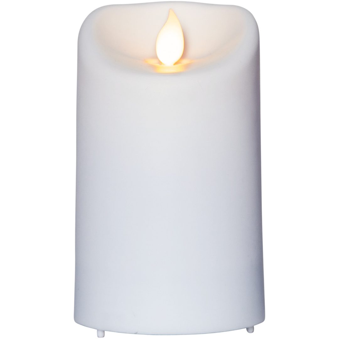 LED Blockljus M-Twinkle Vit Star Trading