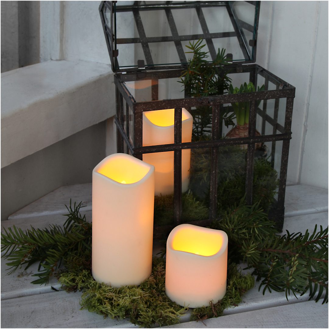 LED Blockljus Paul Beige Star Trading – bild 14