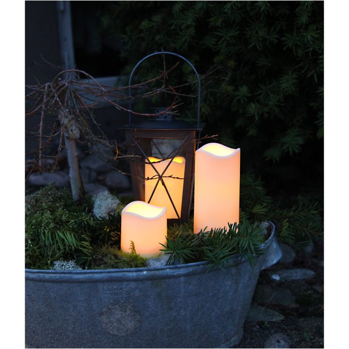 LED Blockljus Paul Beige Star Trading – bild 13