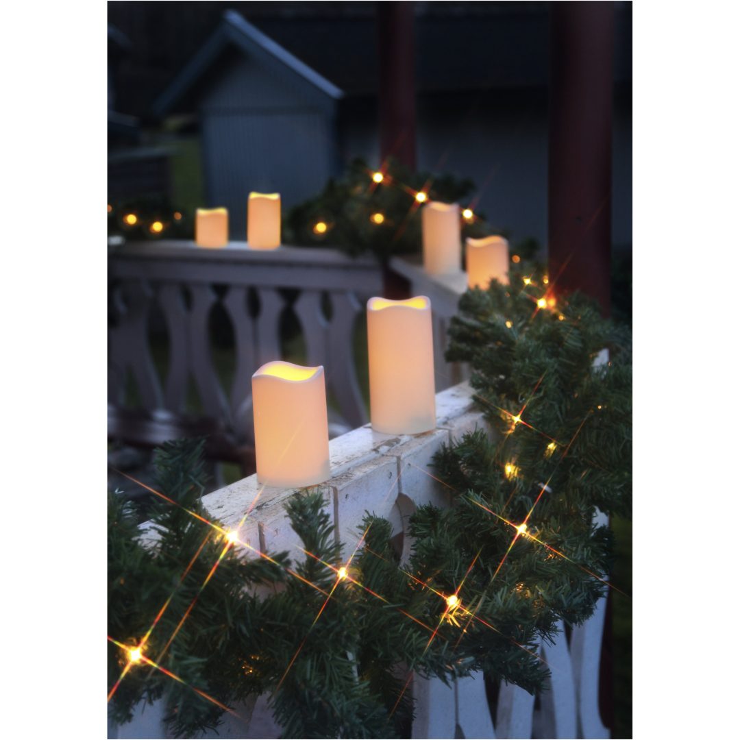 LED Blockljus Paul Beige Star Trading – bild 8