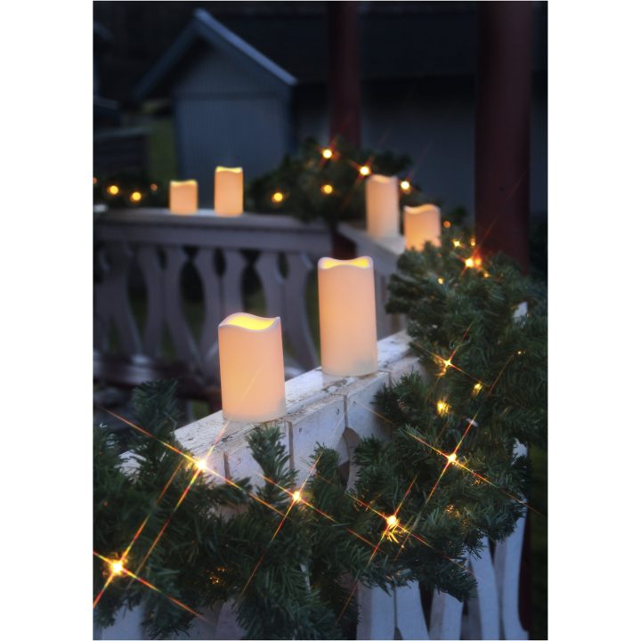 LED Blockljus Paul Beige Star Trading – bild 6