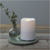 LED Blockljus Water Candle Vit Star Trading – miniatyr 9