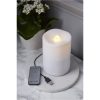 LED Blockljus Water Candle Vit Star Trading – miniatyr 7