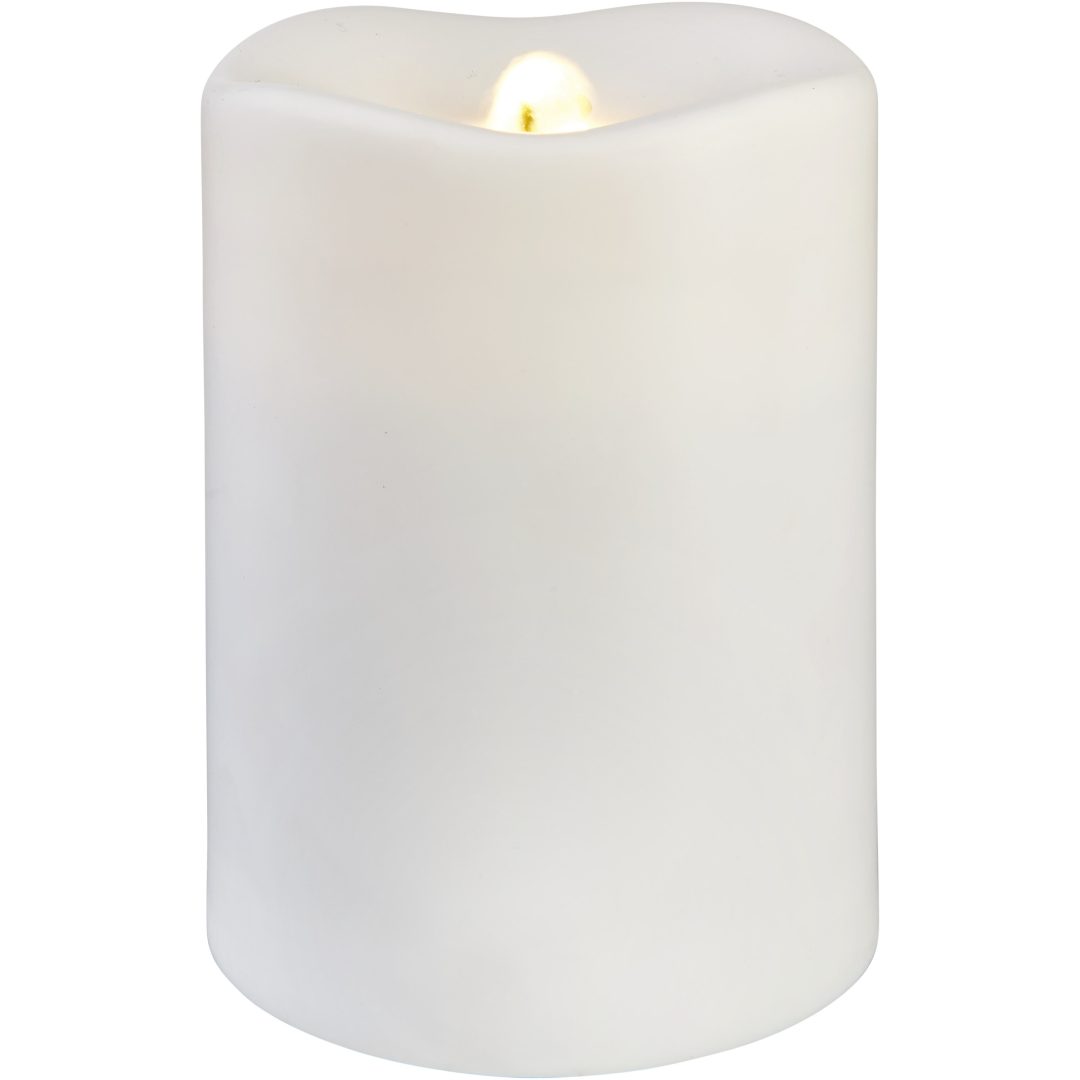 LED Blockljus Water Candle Vit Star Trading – bild 6