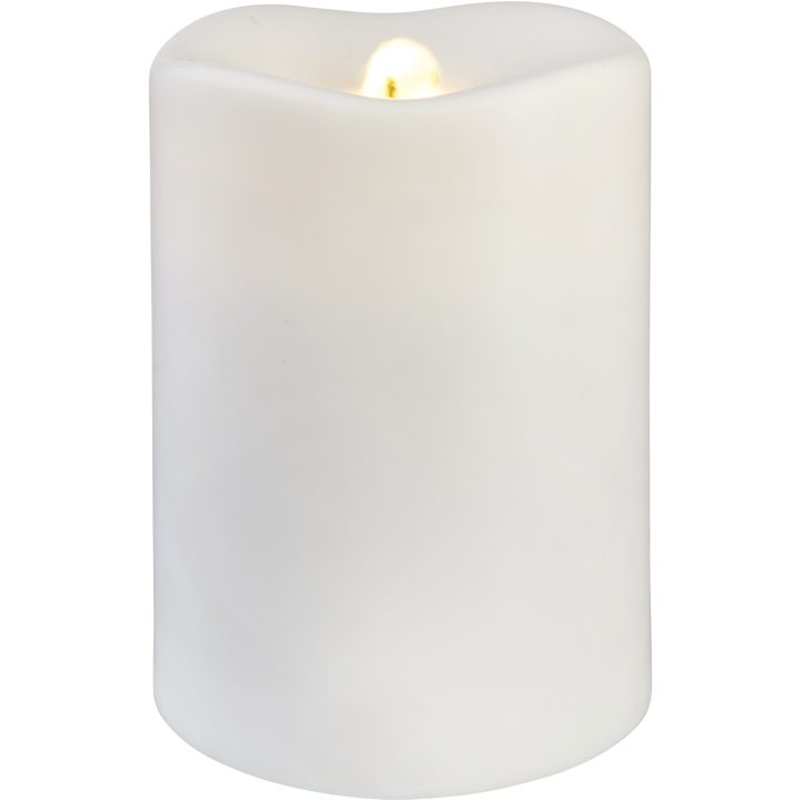 LED Blockljus Water Candle Vit Star Trading – bild 6