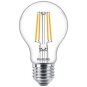 Klassisk glödlampa (LED) E27 (klar) Philips