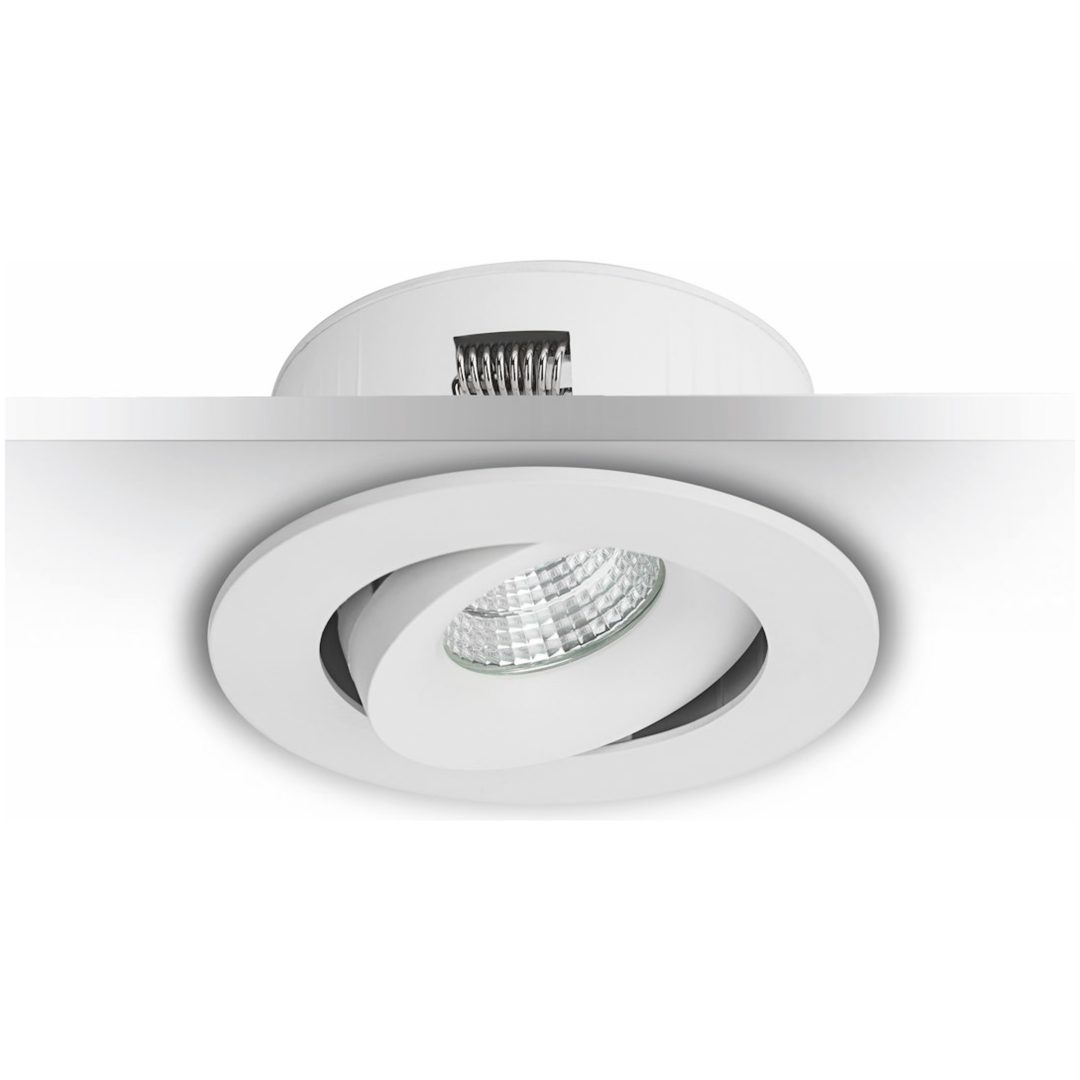 LED-downlight MD-70, Vit, IP44 MALMBERGS – bild 4