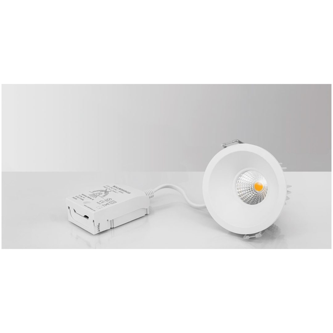 LED-downlight MD-991, AC-chip, 4000K, IP44 MALMBERGS
