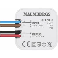 LED-DRIVER, KONSTANTSPÄNNING 12V Malmbergs