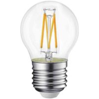 LED FIL KLOT 4W E27 KLAR DIM