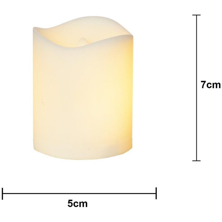 LED Gravljus Flame candle Vit Star Trading – bild 7