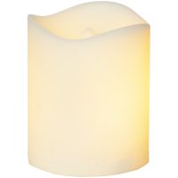 LED Gravljus Flame candle Vit Star Trading